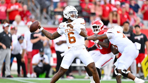Texas Longhorns backup QB Maalik Murphy vs. the Houston Cougars